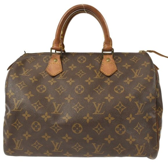 Louis Vuitton Handbags - LOUIS VUITTON Speedy 30 Monogram Canvas Handbag with Gold Hardware